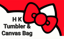 Load image into Gallery viewer, H K Tumbler and Canvas Bag