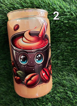 Load image into Gallery viewer, Ice Coffee Cups with free decorative Lid