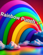 Rainbow Punch Mini punch Wednesday's, Large Thursday's & XL Friday's