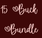Bundle 15 Wax Melts