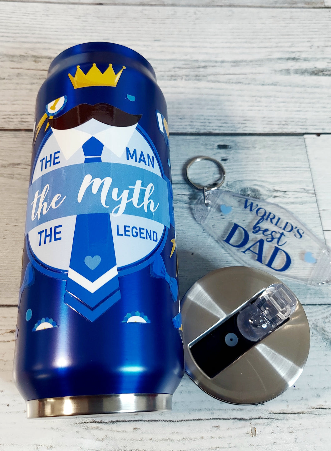 DAD Tumbler/Keychain Set RTS