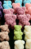 Rose Bear Candle